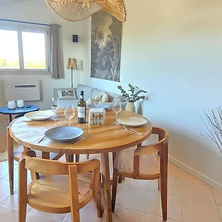 Domaine Des Lions - Gite En Duplex Confortable Pour 4P Vue Vignes Avec Terrasse Apartmán Sérignan
