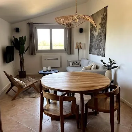 Domaine Des Lions - Gite En Duplex Confortable Pour 4P Vue Vignes Avec Terrasse